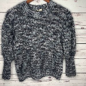 Anthropologie Moth Halen Balloon- Sleeve Pullover